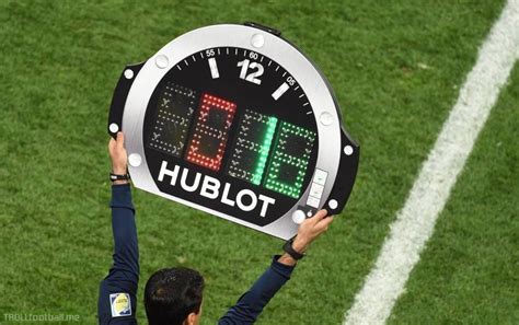 hublot in soccer